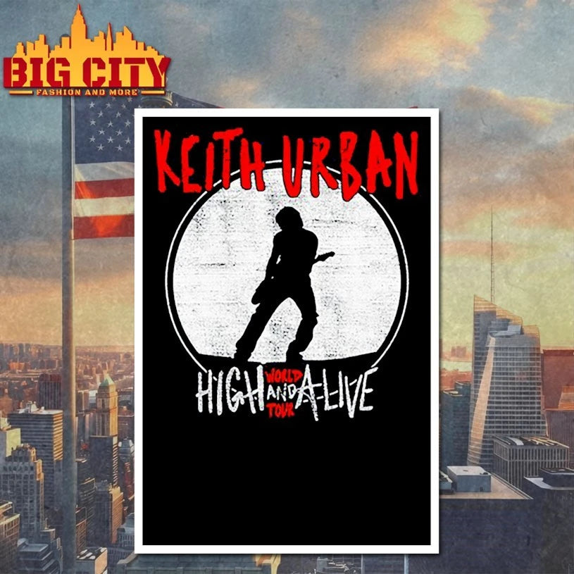 High And Alive World Tour - Adult & Kids T-Shirts, Sweatshirts & Hoodies apparel design preview 4