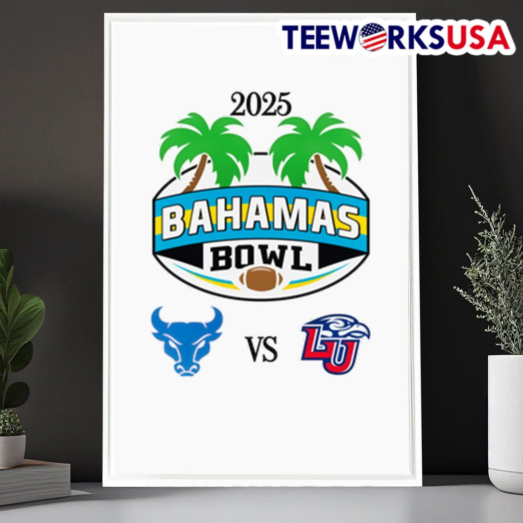 2025 Bahamas Bowl Buffalo Bulls vs Liberty Flames - Adult & Kids T-Shirts, Sweatshirts & Hoodies apparel design preview 6