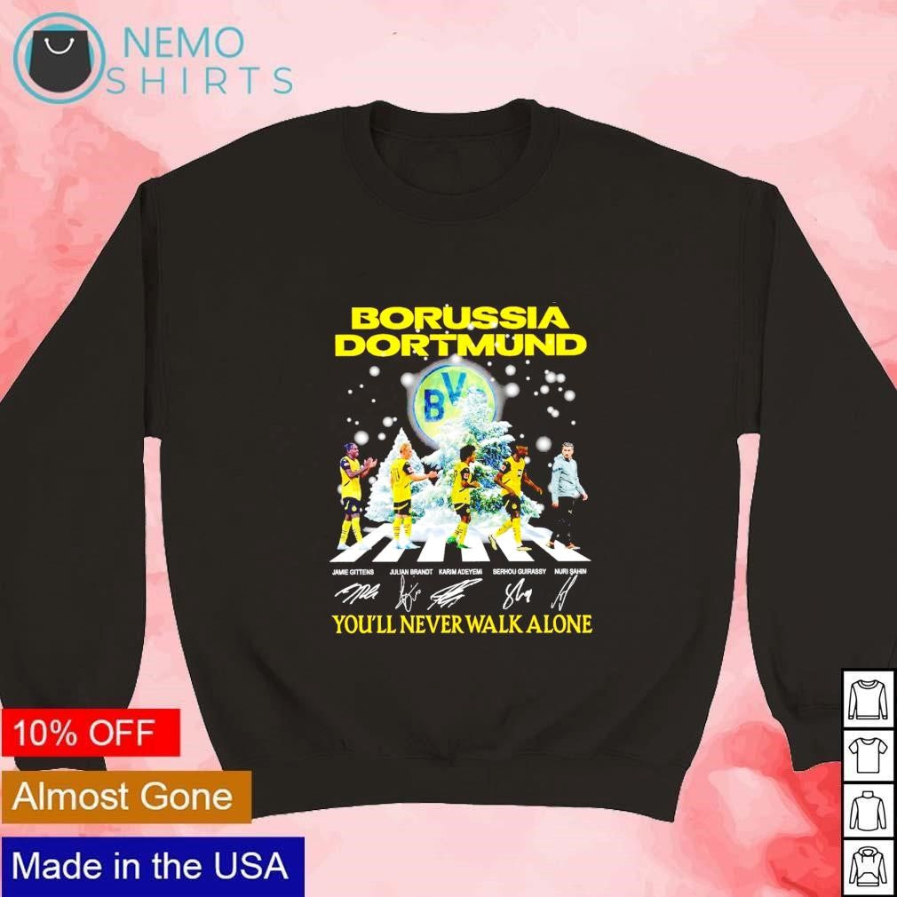 Borussia Dortmund you'll never walk alone players - Adult & Kids T-Shirts, Sweatshirts & Hoodies apparel design preview 3