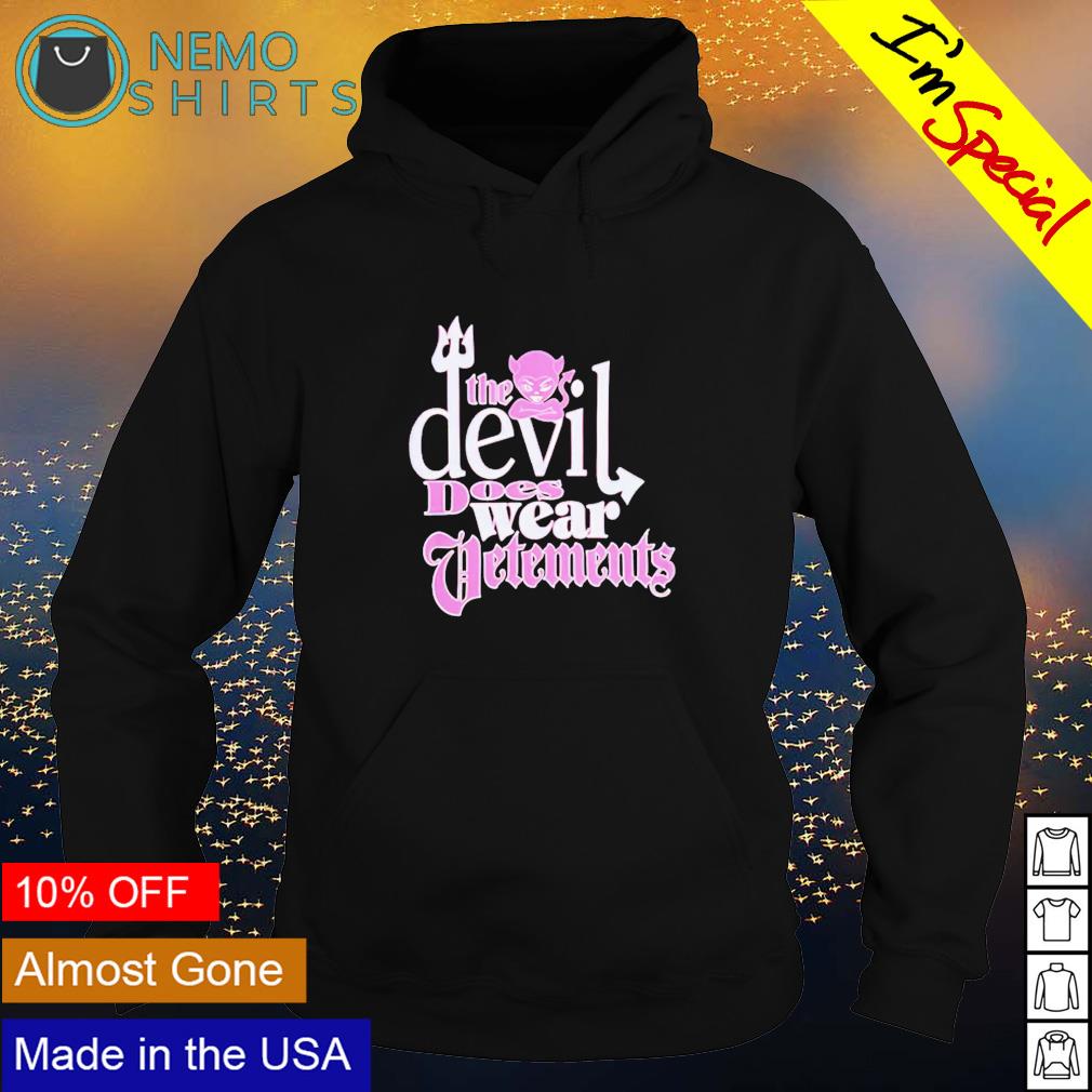 The devil does wear vetements - Adult & Kids T-Shirts, Sweatshirts & Hoodies apparel design preview 2