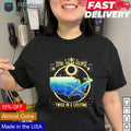 Total Solar Eclipse twice in a lifetime 2017 2024 - Adult & Kids T-Shirts, Sweatshirts & Hoodies apparel design preview 1