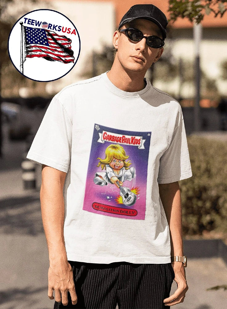Demolition Dolly Garbage Pail - Adult & Kids T-Shirts, Sweatshirts & Hoodies apparel design preview 1