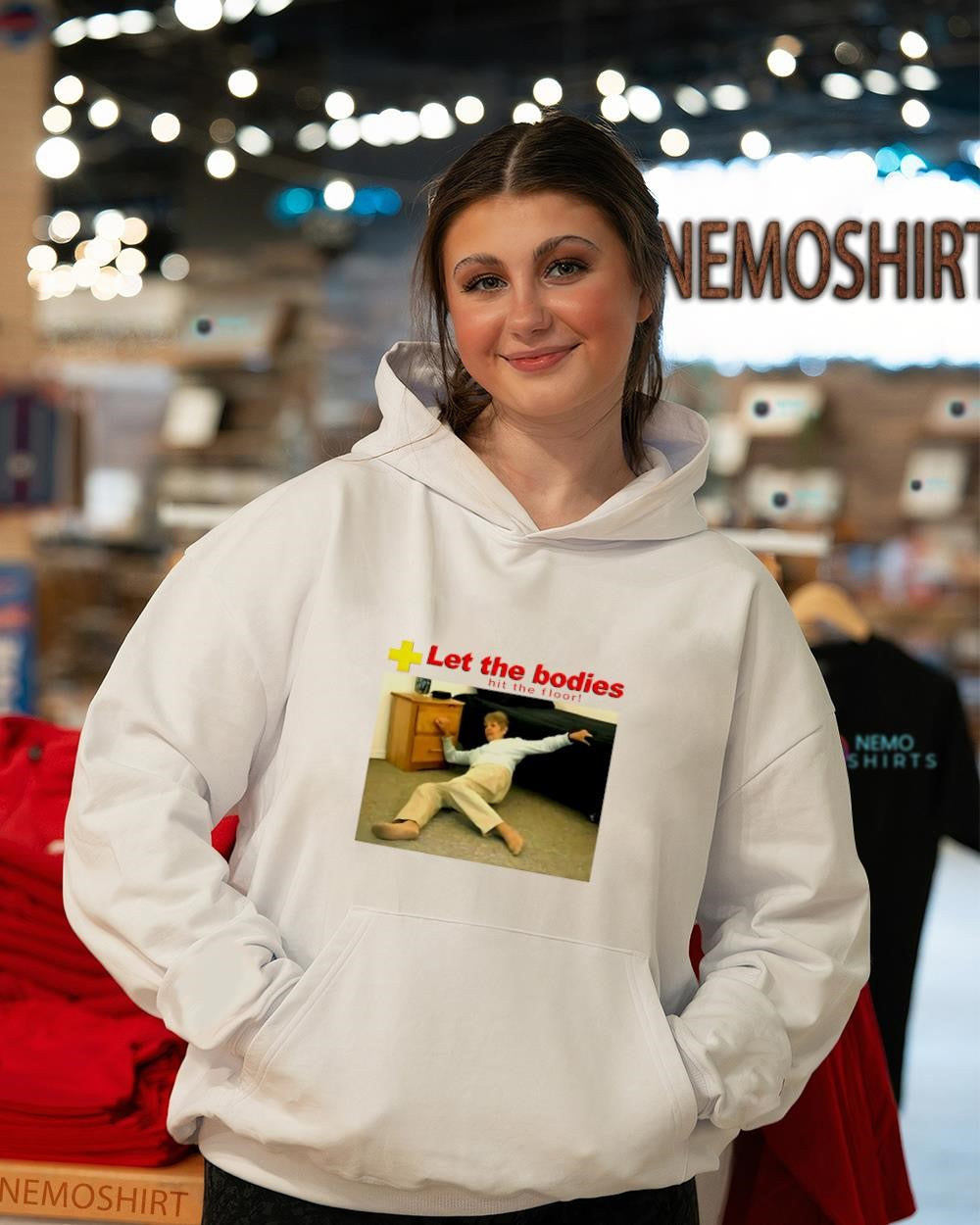 Let the Bodies Hit Floor Meme Drowning Pool - Adult & Kids T-Shirts, Sweatshirts & Hoodies apparel design preview 3