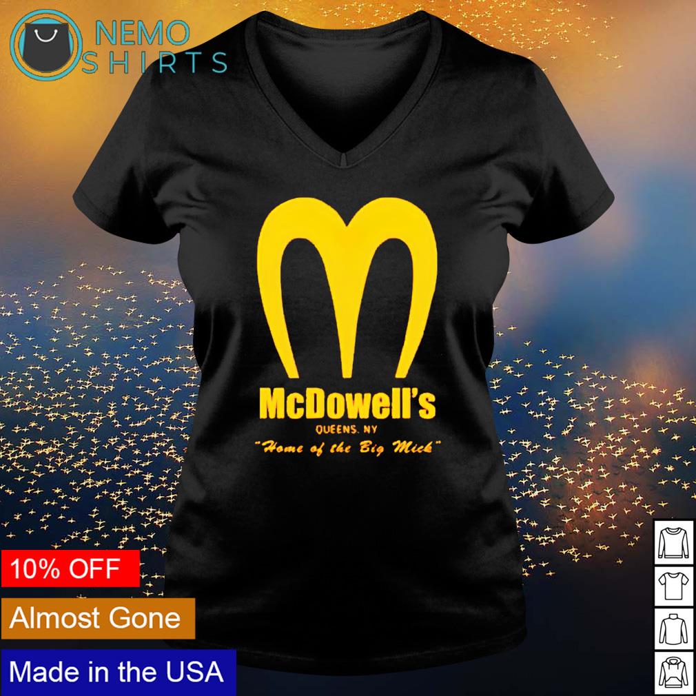 McDowell's home of the big mick - Adult & Kids T-Shirts, Sweatshirts & Hoodies apparel design preview 5