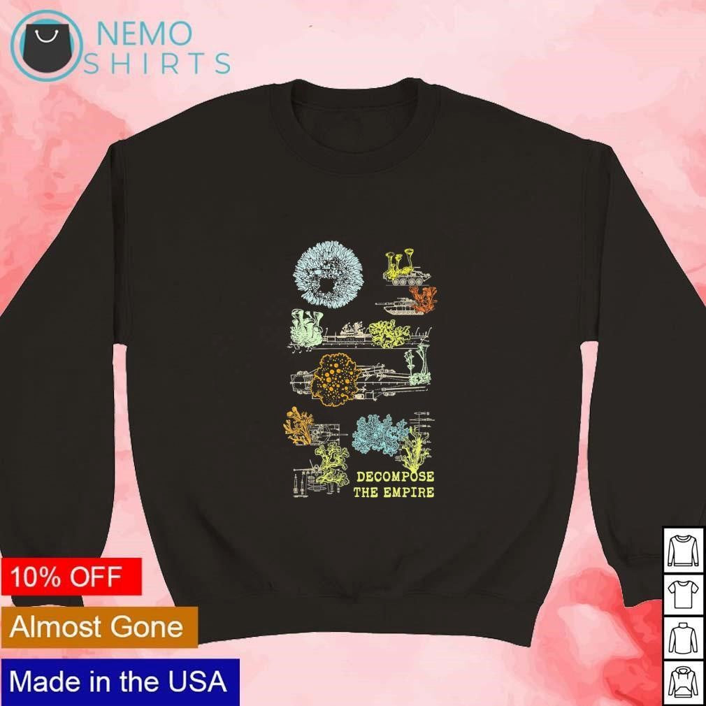 Lichen decompose the empire - Adult & Kids T-Shirts, Sweatshirts & Hoodies apparel design preview 3