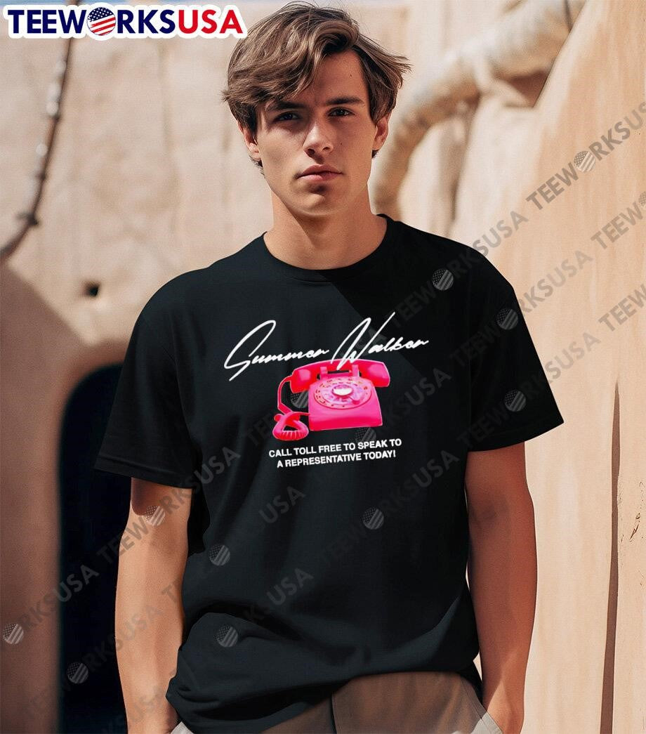 Summer walker call toll free to speak - Adult & Kids T-Shirts, Sweatshirts & Hoodies apparel design preview 1