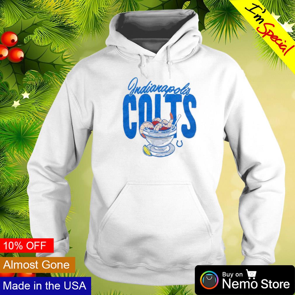 Indianapolis Colts shrimp cocktail - Adult & Kids T-Shirts, Sweatshirts & Hoodies apparel design preview 2
