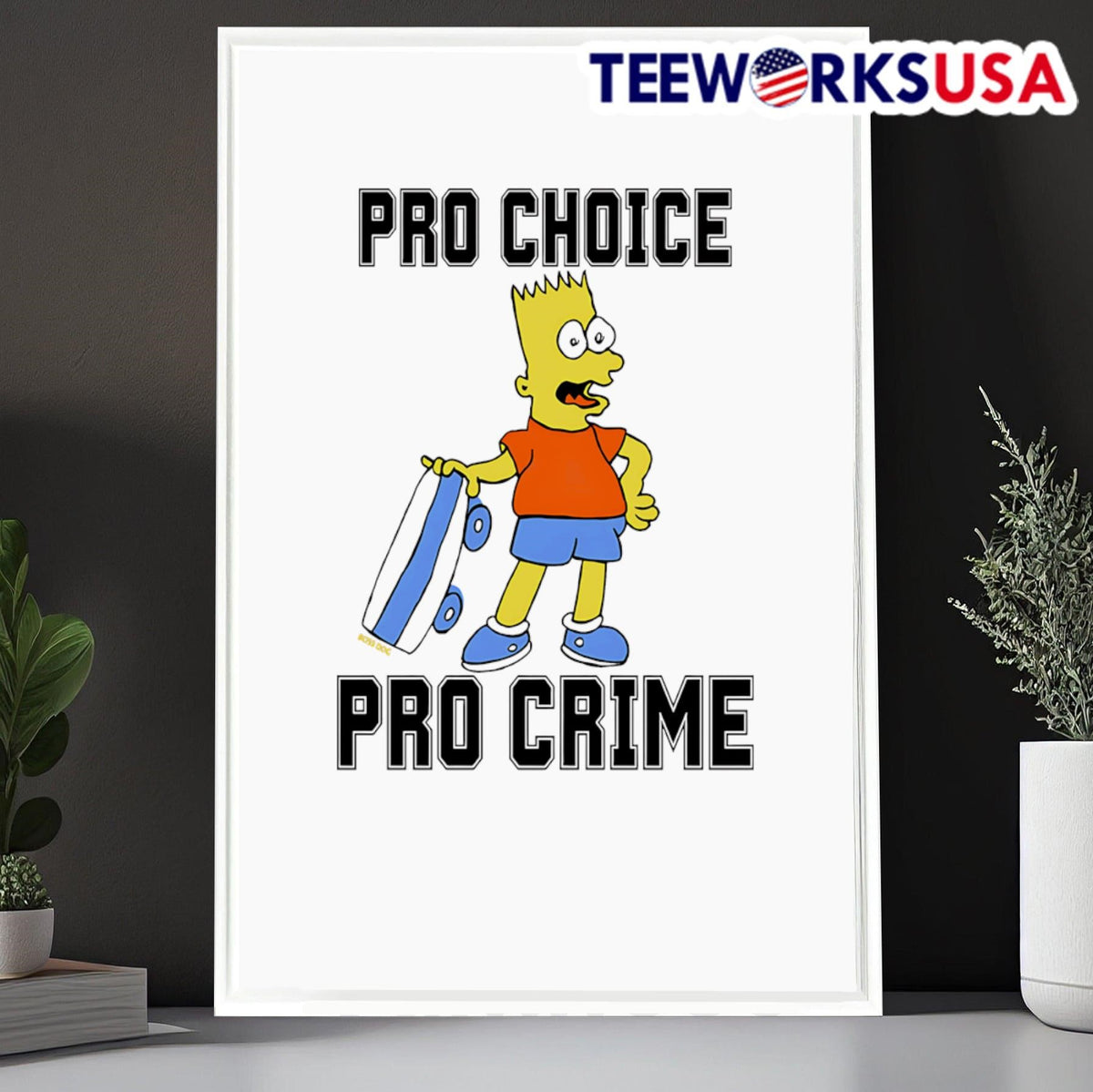 Pro choice crime - Adult & Kids T-Shirts, Sweatshirts & Hoodies apparel design preview 6