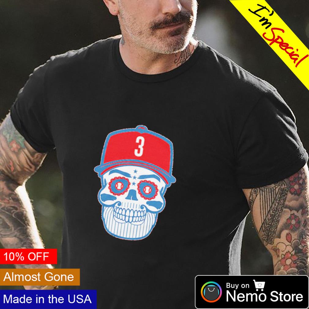 Bryce Harper sugar skull - Adult & Kids T-Shirts, Sweatshirts & Hoodies apparel design preview 4