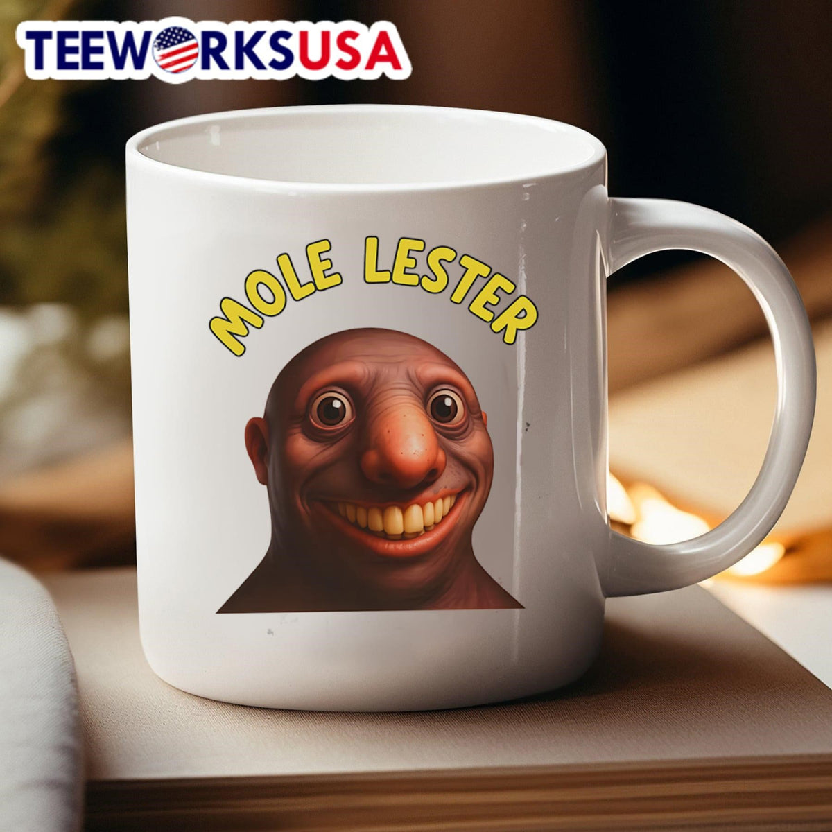 Mole Lester funny meme - Adult & Kids T-Shirts, Sweatshirts & Hoodies apparel design preview 4