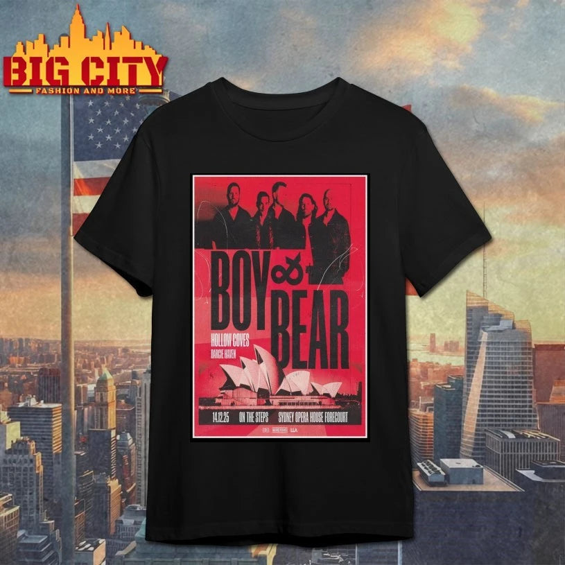 Boy Bear Sydney Opera House Forecourt Poster - Adult & Kids T-Shirts, Sweatshirts & Hoodies apparel design preview 1