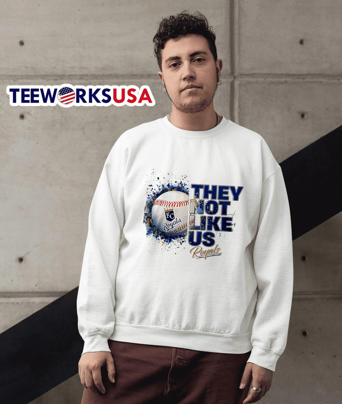 Kansas City Royals They Not Like US 2025 - Adult & Kids T-Shirts, Sweatshirts & Hoodies apparel design preview 5