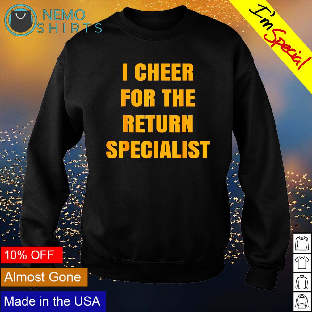 I cheer for the return specialist - Adult & Kids T-Shirts, Sweatshirts & Hoodies product image 4