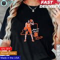 Jaquan Carlos Syracuse Orange cartoon player map - Adult & Kids T-Shirts, Sweatshirts & Hoodies apparel design preview 1