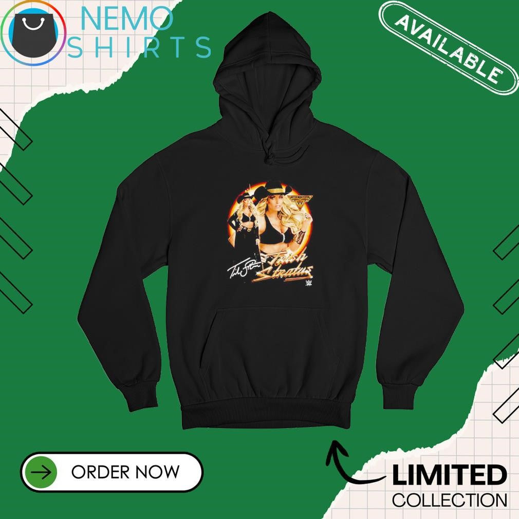 Trish Stratus 25th anniversary vintage signature - Adult & Kids T-Shirts, Sweatshirts & Hoodies apparel design preview 2
