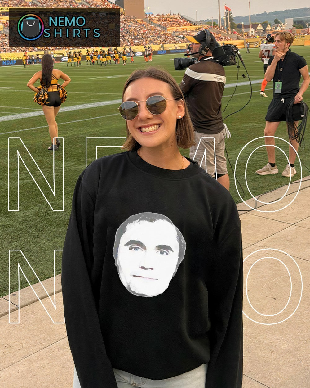 Kirk Cringe big head portrait - Adult & Kids T-Shirts, Sweatshirts & Hoodies apparel design preview 6