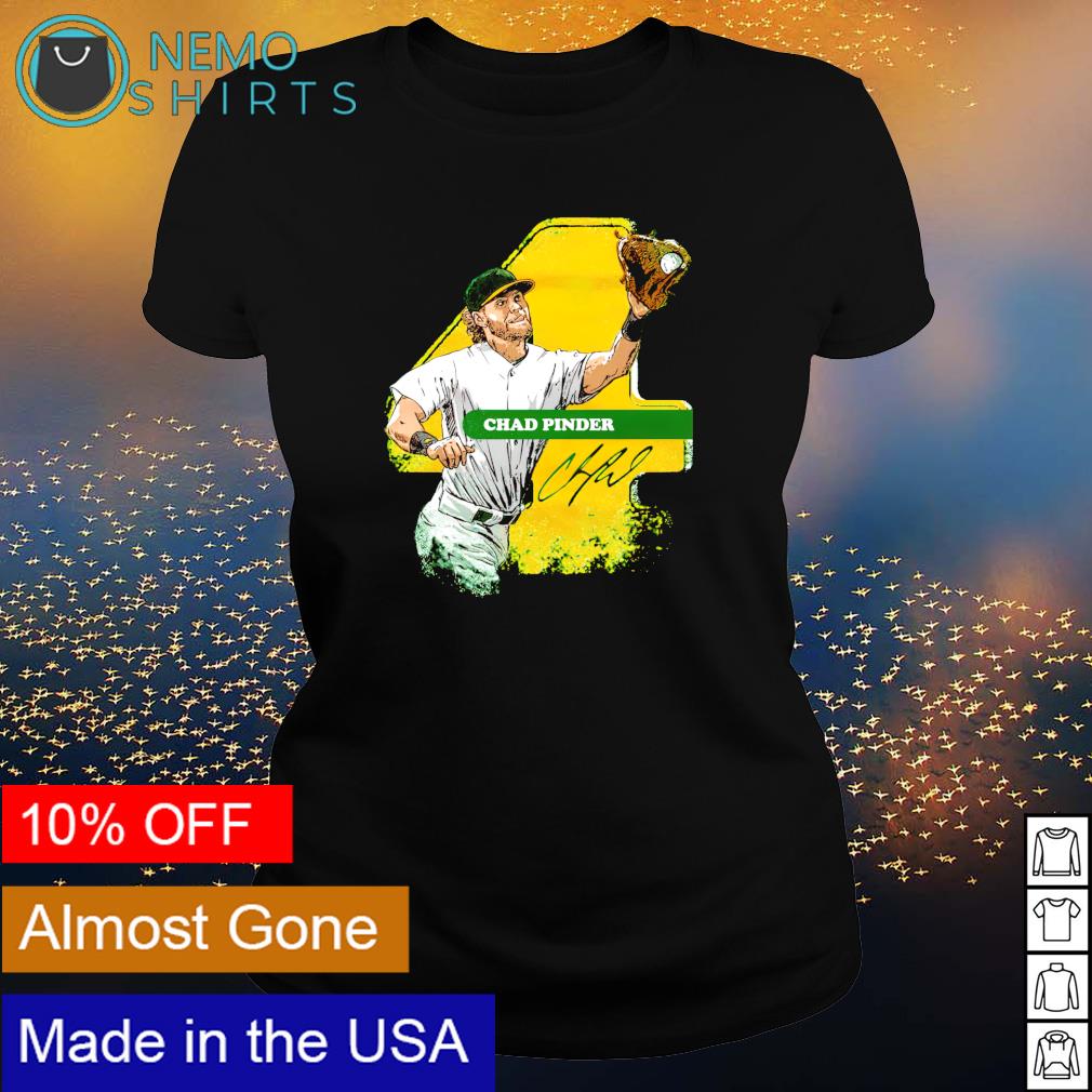 Oakland Baseball Chad Pinder signature - Adult & Kids T-Shirts, Sweatshirts & Hoodies apparel design preview 3