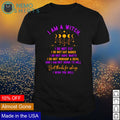 I am A Witch do not fly but thanks for asking - Adult & Kids T-Shirts, Sweatshirts & Hoodies apparel design preview 1