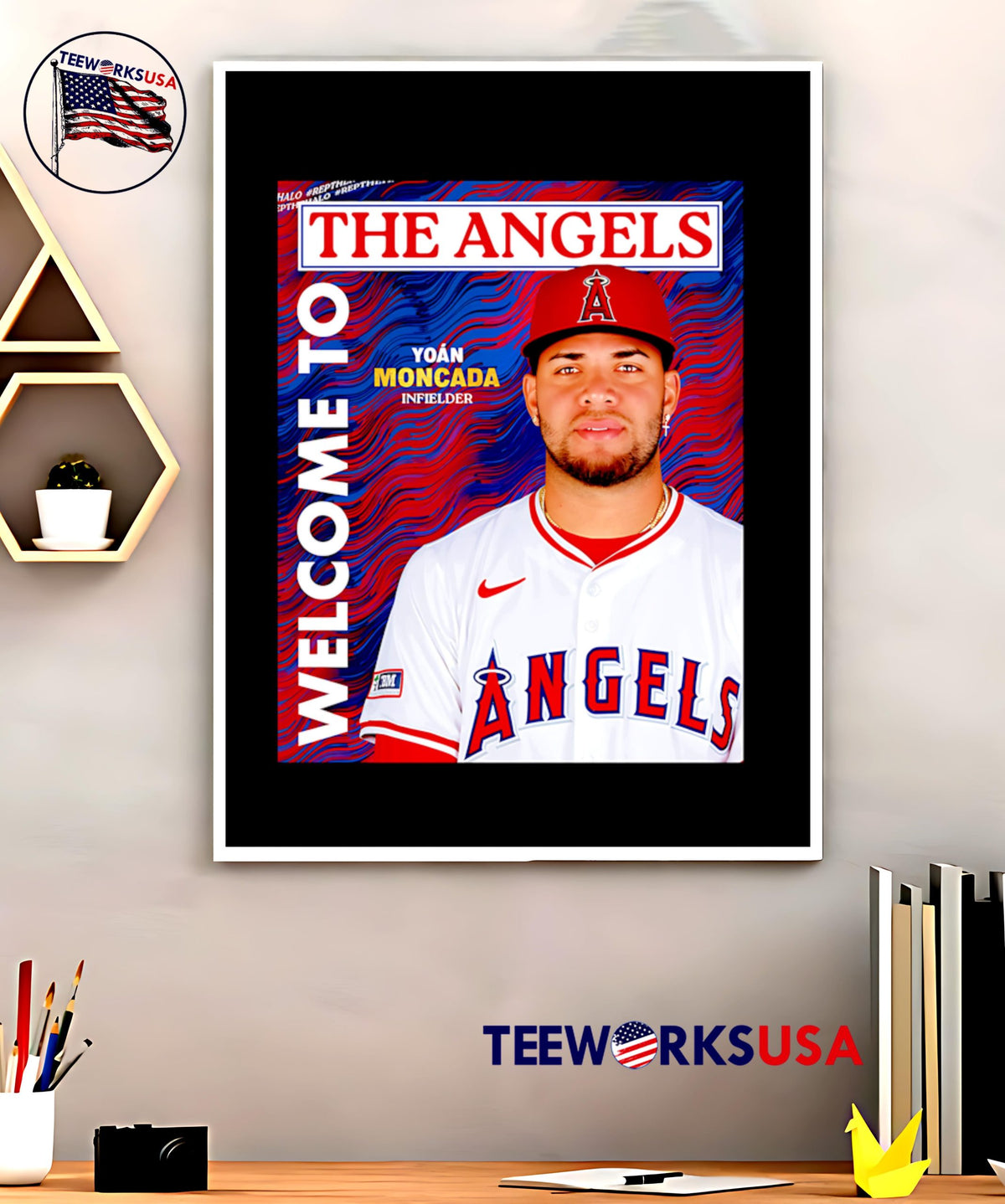 Los Angeles Angels Welcome To The Signed One year - Adult & Kids T-Shirts, Sweatshirts & Hoodies apparel design preview 5