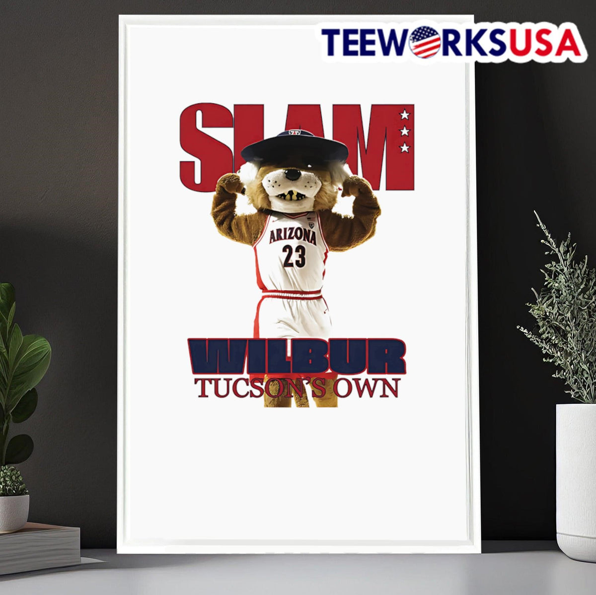 SLAM Arizona mascot - Adult & Kids T-Shirts, Sweatshirts & Hoodies apparel design preview 6