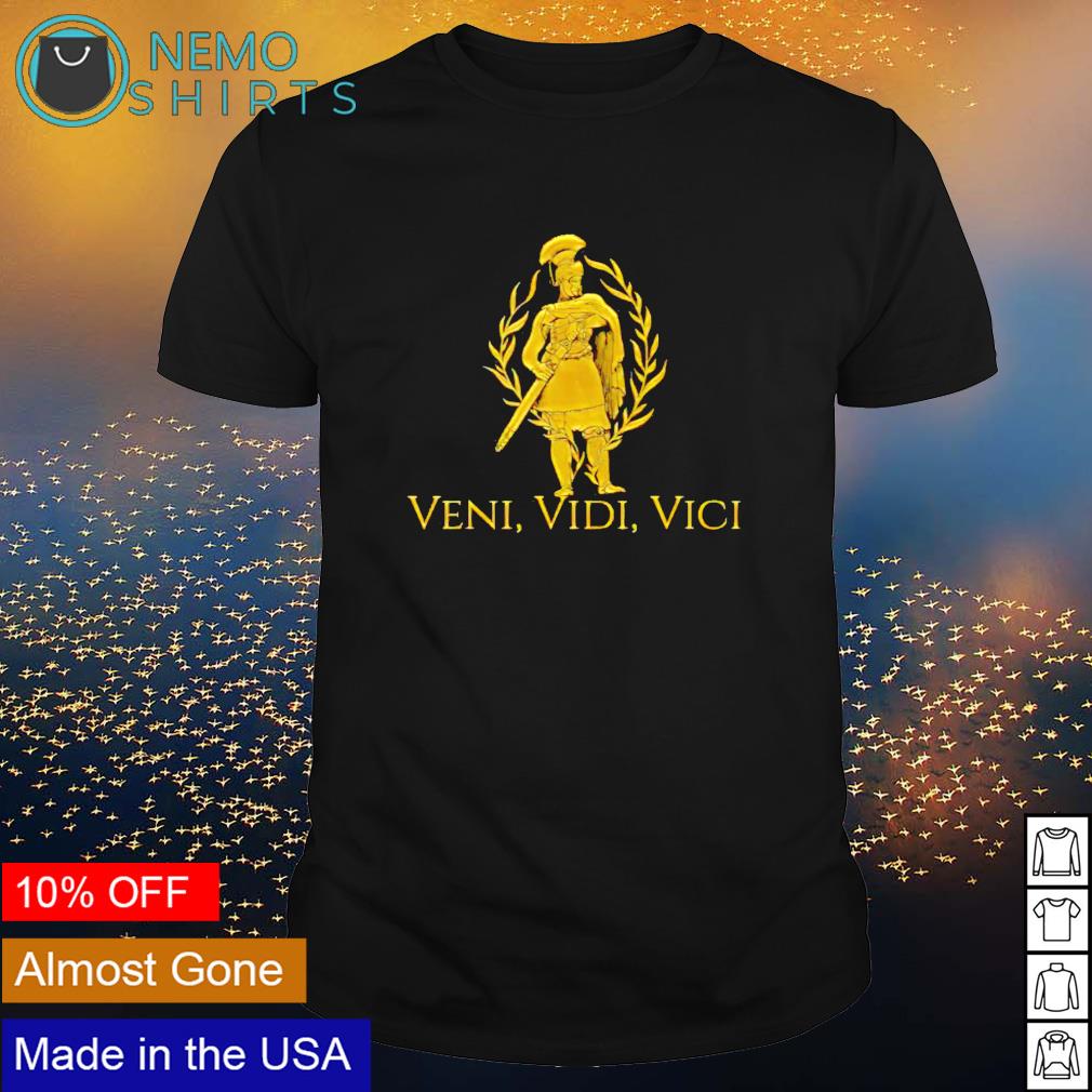 Julius caesar ancient rome veni vidi vici - Adult & Kids T-Shirts, Sweatshirts & Hoodies apparel design preview 1