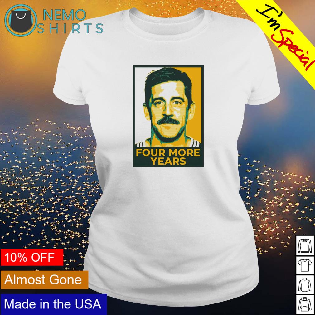 Aaron Rodgers four more years - Adult & Kids T-Shirts, Sweatshirts & Hoodies apparel design preview 3