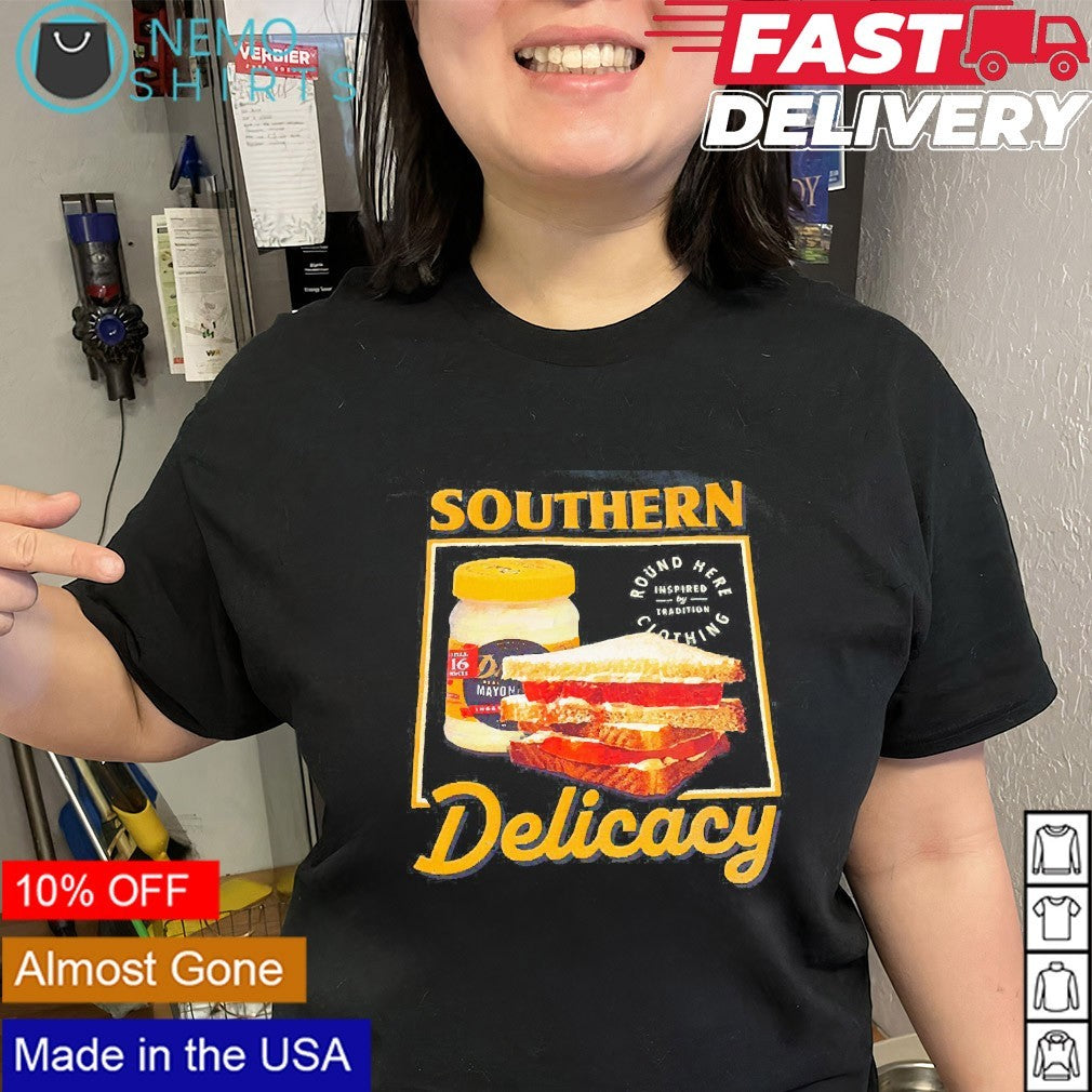 Southern delicacy sandwich and mayonnaise - Adult & Kids T-Shirts, Sweatshirts & Hoodies apparel design preview 2