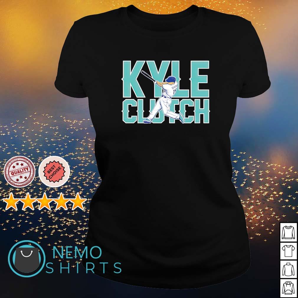 Seattle Mariners Kyle Seager playing - Adult & Kids T-Shirts, Sweatshirts & Hoodies apparel design preview 3