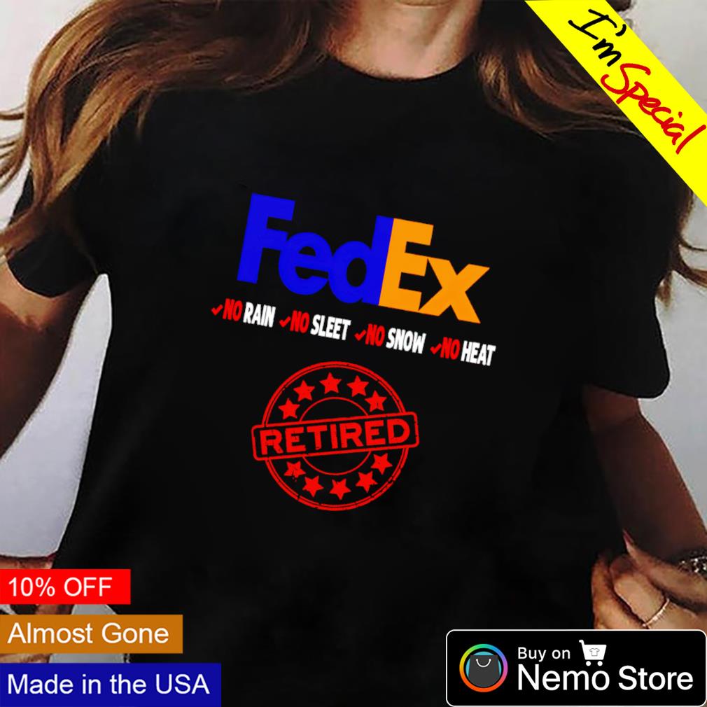 FedEx no rain sleet snow heat - Adult & Kids T-Shirts, Sweatshirts & Hoodies apparel design preview 2