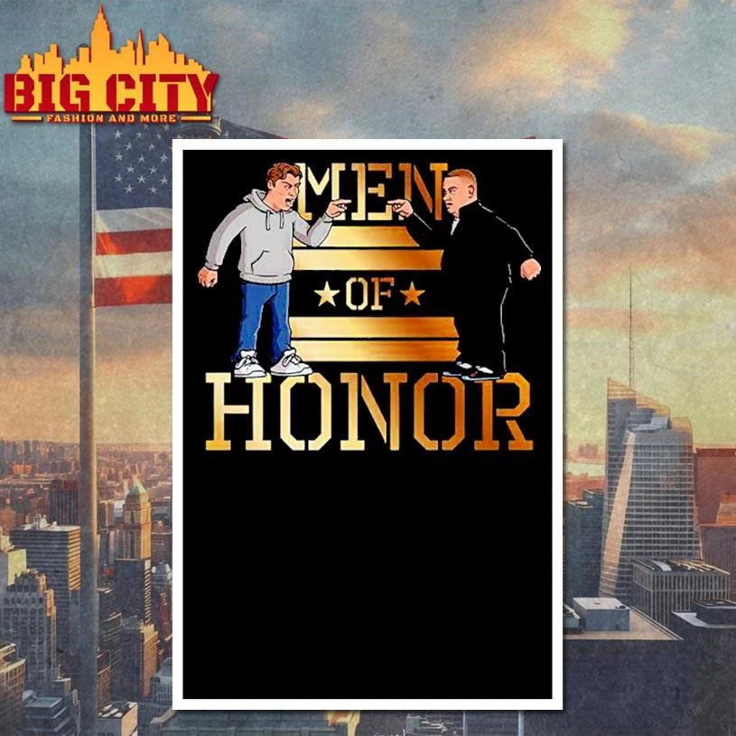 Men of Honor Star - Adult & Kids T-Shirts, Sweatshirts & Hoodies apparel design preview 4