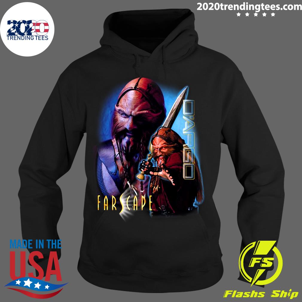 Farscape Argo Ka D'Argo Luxan Warrior - Adult & Kids T-Shirts, Sweatshirts & Hoodies apparel design preview 2