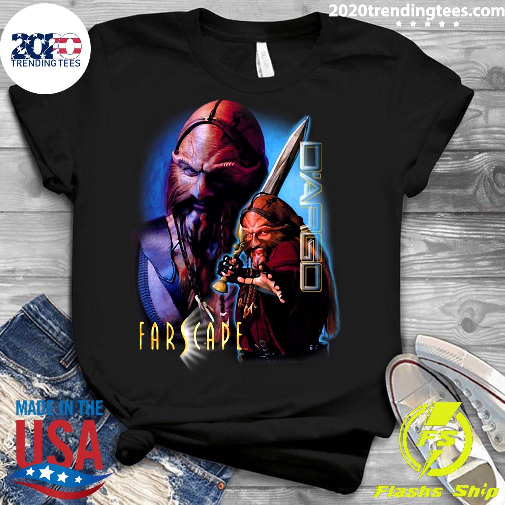 Farscape Argo Ka D'Argo Luxan Warrior - Adult & Kids T-Shirts, Sweatshirts & Hoodies apparel design preview 3