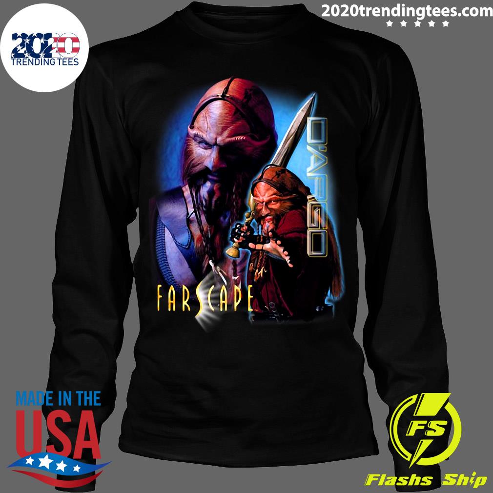 Farscape Argo Ka D'Argo Luxan Warrior - Adult & Kids T-Shirts, Sweatshirts & Hoodies apparel design preview 4