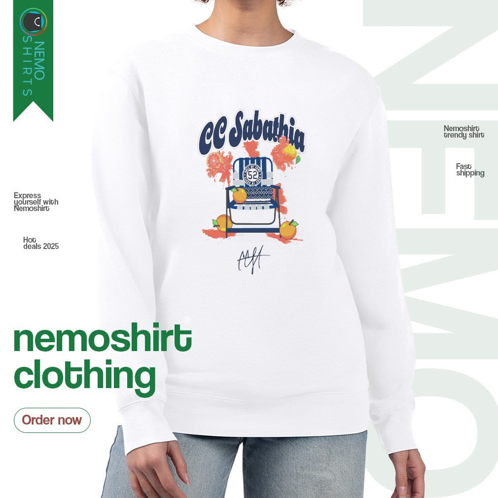 CC Sabathia New York Yankees baseball hall of fame - Adult & Kids T-Shirts, Sweatshirts & Hoodies apparel design preview 4