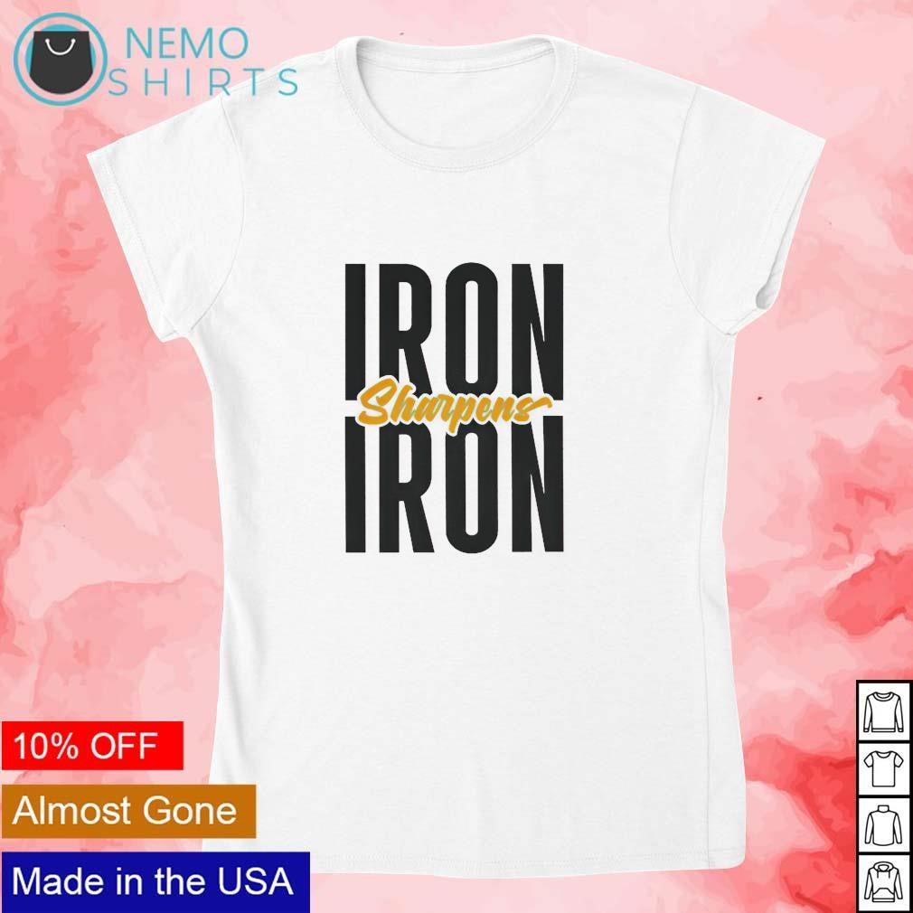 Mike Tomlin iron sharpens - Adult & Kids T-Shirts, Sweatshirts & Hoodies apparel design preview 4