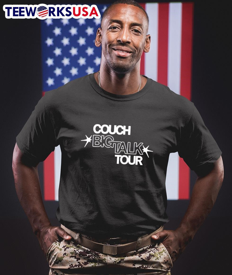 Couch The Band Big Talk Tour 2025-26 - Adult & Kids T-Shirts, Sweatshirts & Hoodies apparel design preview 1