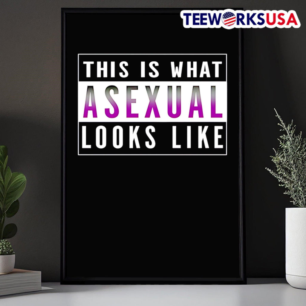 This is What Asexual Looks Like - Adult & Kids T-Shirts, Sweatshirts & Hoodies apparel design preview 5