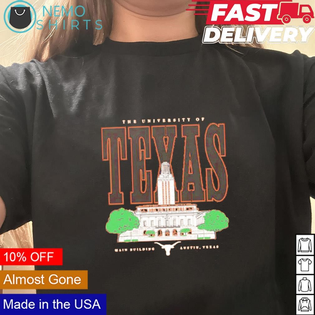 University of Texas main building tower - Adult & Kids T-Shirts, Sweatshirts & Hoodies apparel design preview 1
