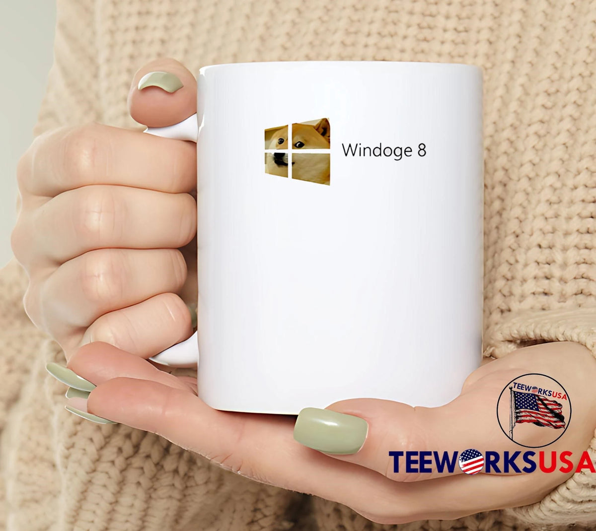 Internet Meme Culture Funny Computing Logo Windoge 8 - Adult & Kids T-Shirts, Sweatshirts & Hoodies apparel design preview 4