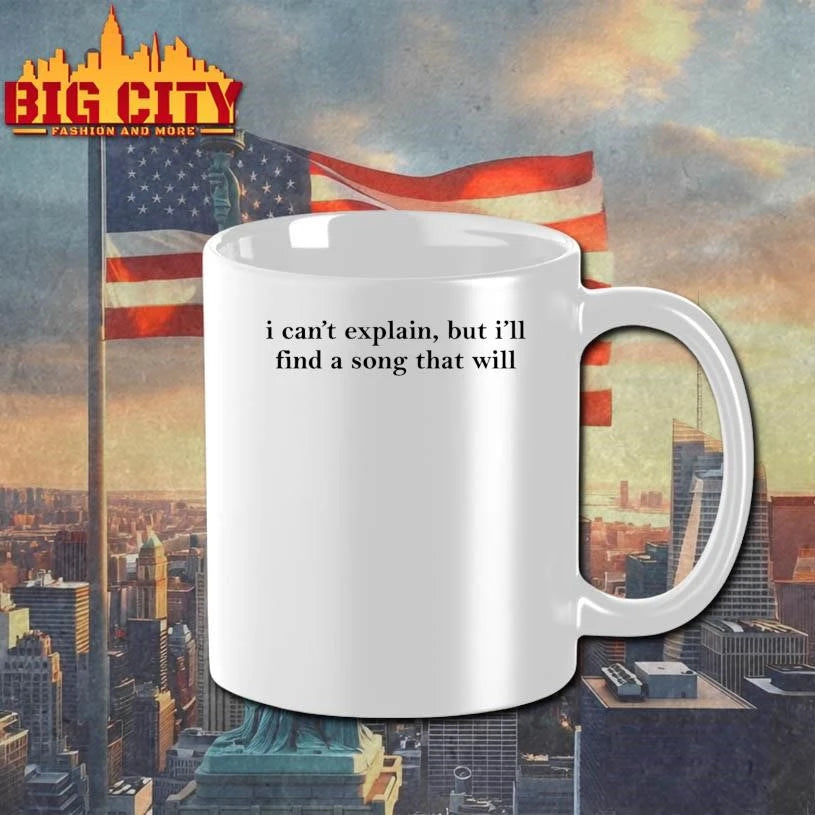 I Can't Explain But I'll Find A Song That Will - Adult & Kids T-Shirts, Sweatshirts & Hoodies apparel design preview 3