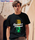 Upside Down Pineapple Swinger retro - Adult & Kids T-Shirts, Sweatshirts & Hoodies apparel design preview 1