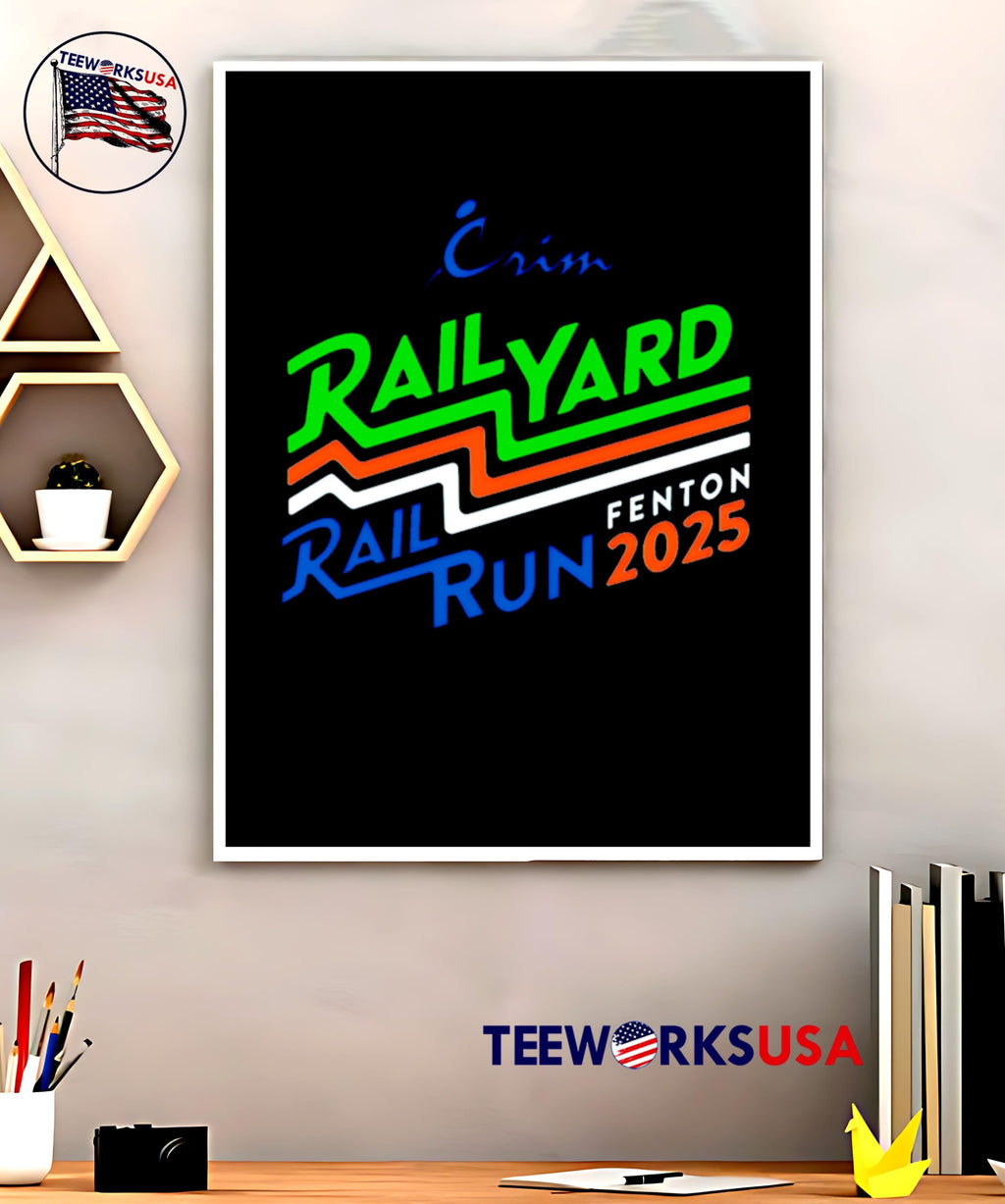 Crim Rail Yard Run Fenton 2025 - Adult & Kids T-Shirts, Sweatshirts & Hoodies apparel design preview 5
