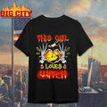 This Girl Loves Witch Halloween - Adult & Kids T-Shirts, Sweatshirts & Hoodies apparel design preview 1