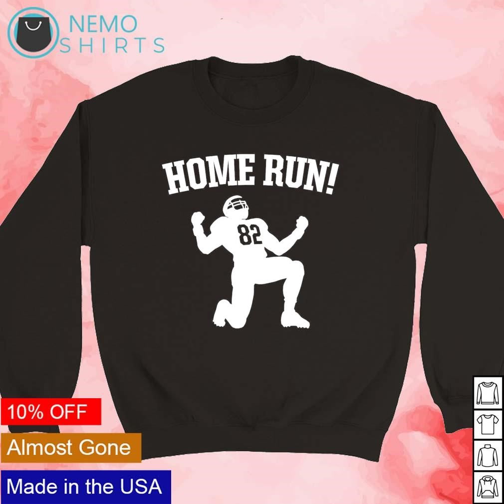 Home run 82 football player - Adult & Kids T-Shirts, Sweatshirts & Hoodies apparel design preview 3