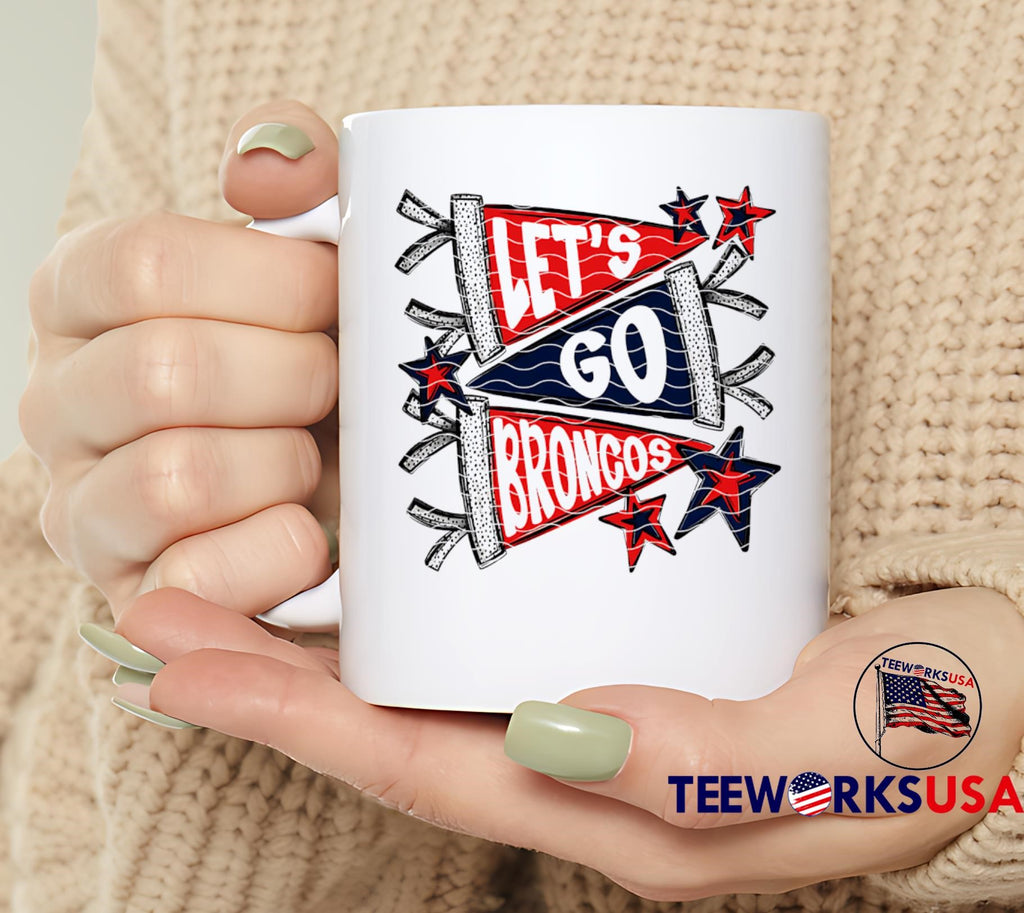 Let's Go Denver Broncos - Adult & Kids T-Shirts, Sweatshirts & Hoodies apparel design preview 6
