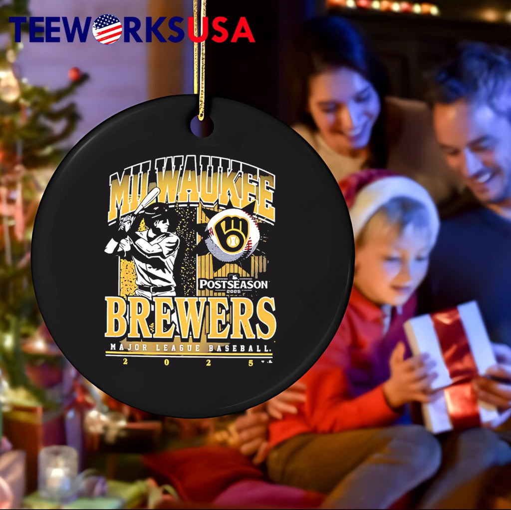 Milwaukee Brewers 2025 Postseason Participant Playoff - Adult & Kids T-Shirts, Sweatshirts & Hoodies apparel design preview 4