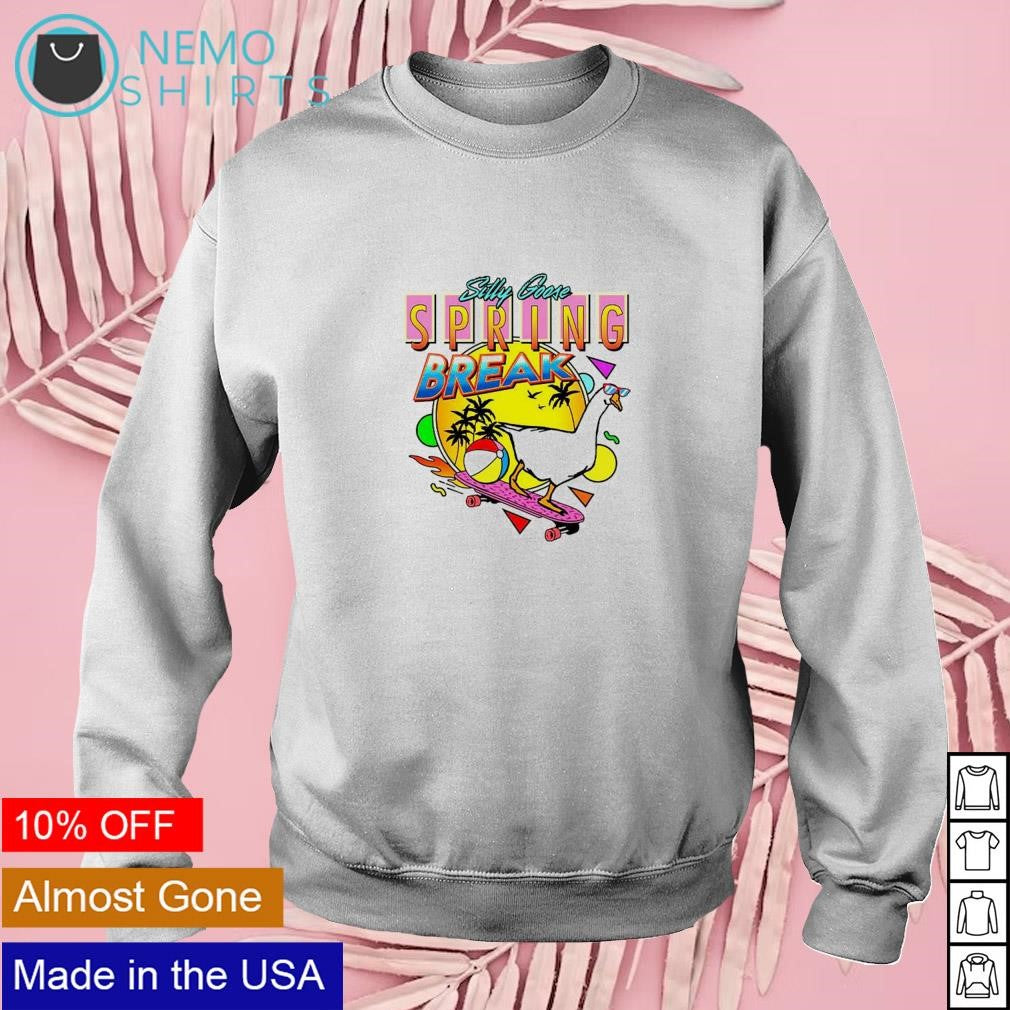 Silly Goose spring break - Adult & Kids T-Shirts, Sweatshirts & Hoodies apparel design preview 3
