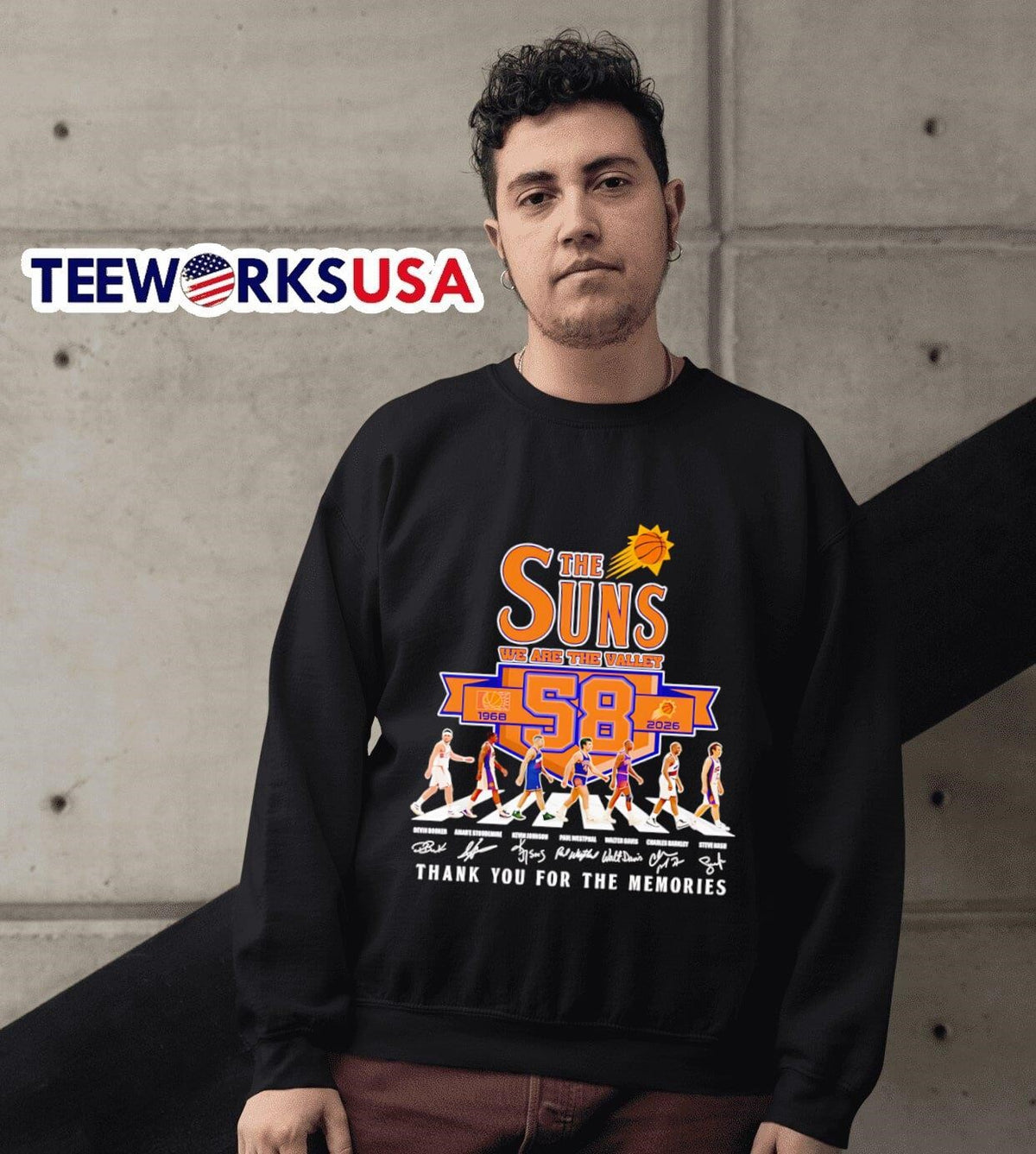 The Suns We Are Valley 1968 2026 Thank You For - Adult & Kids T-Shirts, Sweatshirts & Hoodies apparel design preview 6