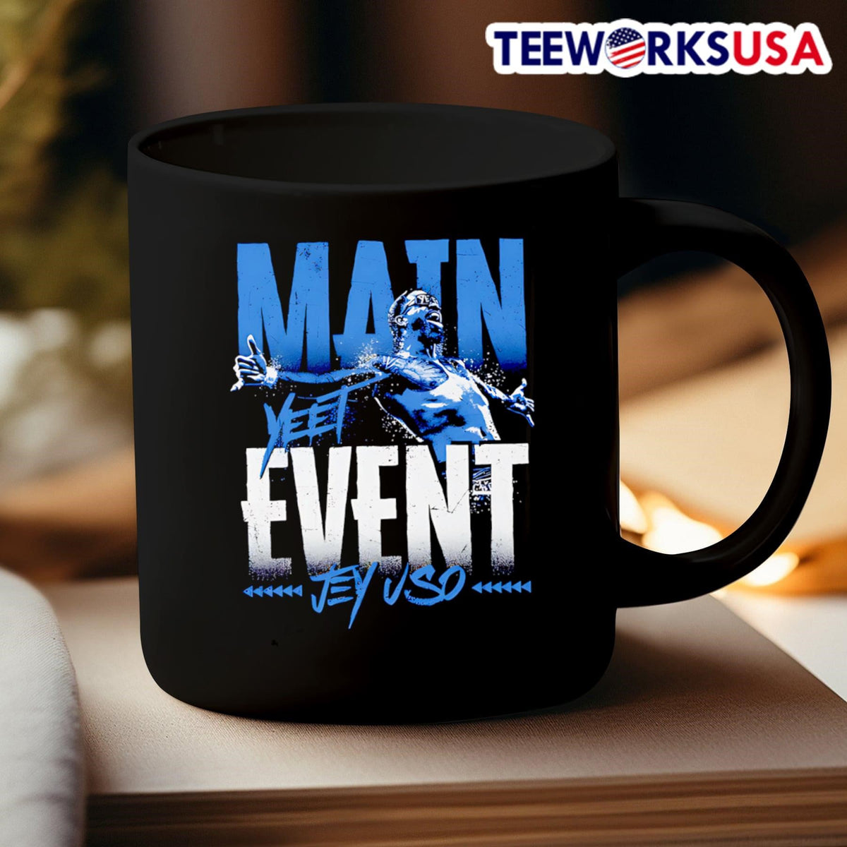 Jey Uso Main Event Yeet - Adult & Kids T-Shirts, Sweatshirts & Hoodies apparel design preview 3