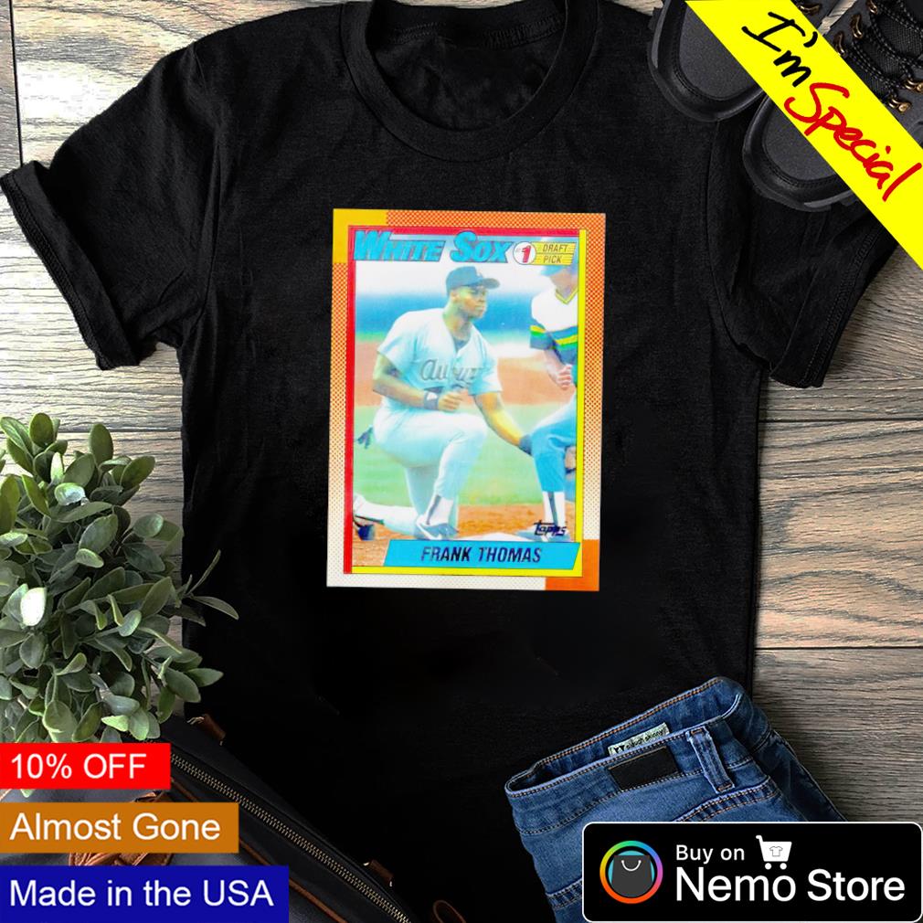 White Sox Frank Thomas Rookie 1990 baseball card - Adult & Kids T-Shirts, Sweatshirts & Hoodies apparel design preview 1